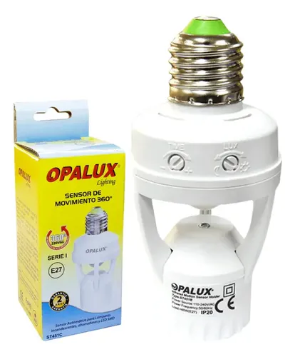 SENSOR DE MOVIMIENTO T/SOQUET OPALUX