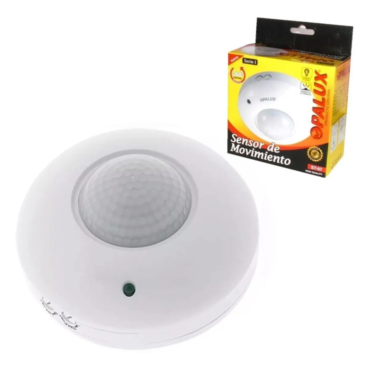 SENSOR DE MOVIMIENTO C/TIMER 360° OPALUX