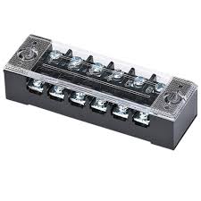 BORNERA BAKELITA 6 POLOS 25AMP