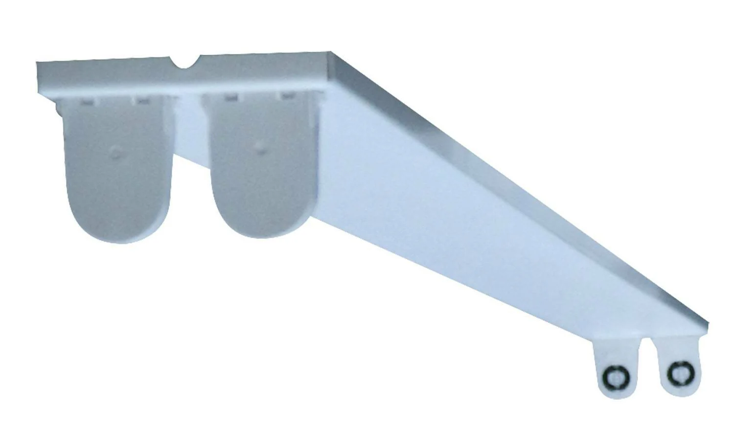 SOPORTE 2 X 18W CROMADO
