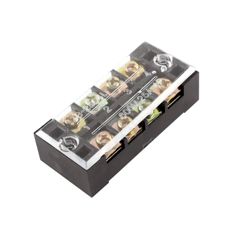 BORNERA BAKELITA 4 POLOS 15AMP