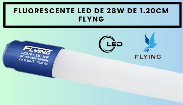 FLUORESCENTE LED 28W 1.20CM FLYING BLANCO