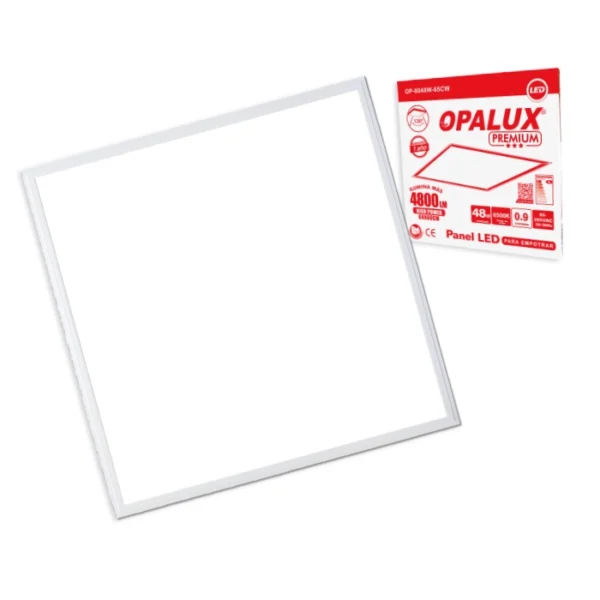 PANTALLA EMPOTRADO LED 60 X 60 48W OPALUX