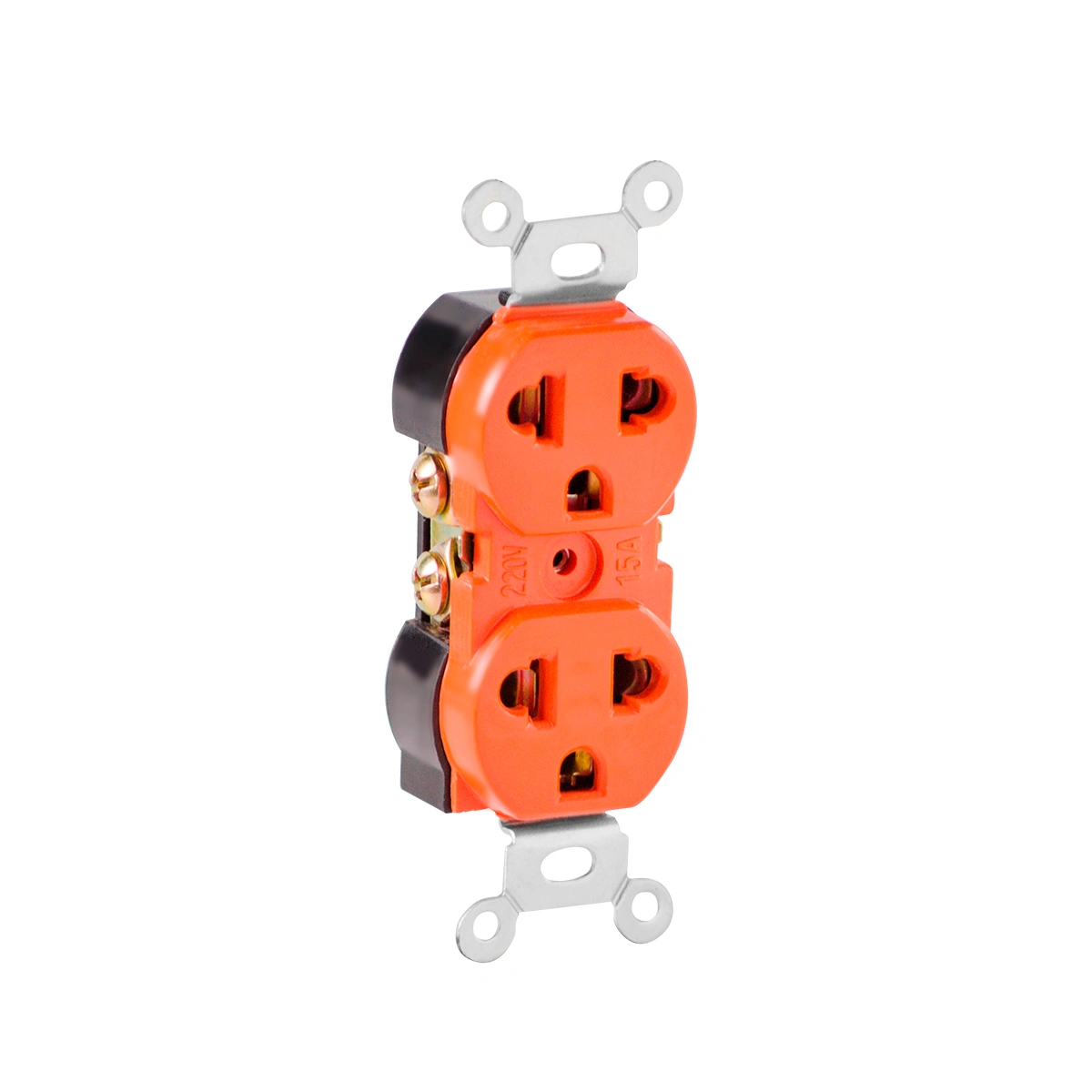 TOMACORRIENTE ESTABILIZADO 15 AMP KBA NARANJA