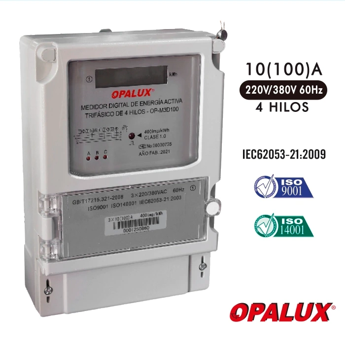 MEDIDOR TRIFASICO DIGITAL OPALUX