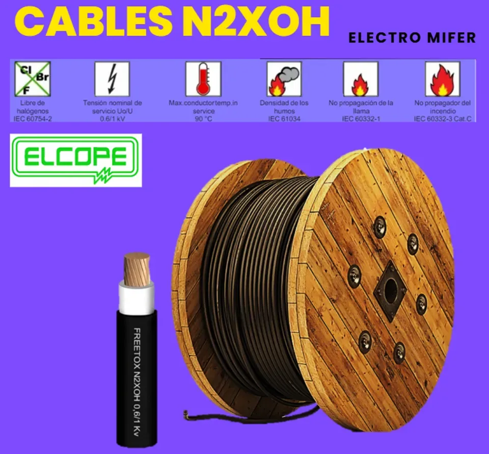 CABLE N2XOH 50MM2 ELCOPE