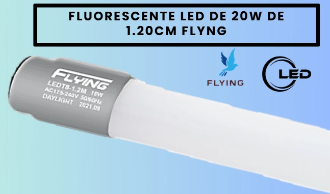 FLUORESCENTE LED 20W 1.20CM FLYING BLANCO