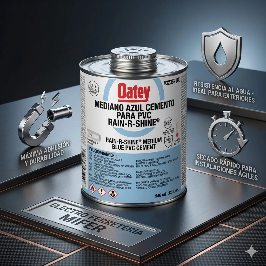 PEGAMENTO 1/8 GL OATEY AZUL