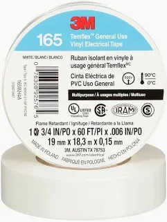 CINTA AISLANTE 3M 165 BLANCO