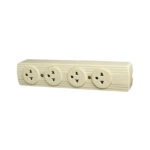 TOMACORRIENTE ADOSABLE 4 SERVICIOS C/T 25 AMP STAR