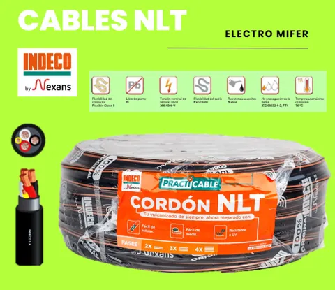 CABLE NLT 4X14 AWG INDECO