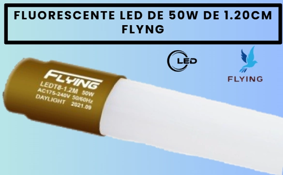 FLUORESCENTE LED 50W 1.20CM FLYING BLANCO