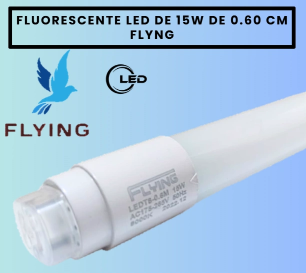 FLUORESCENTE LED 15W 0.60CM FLIYNG