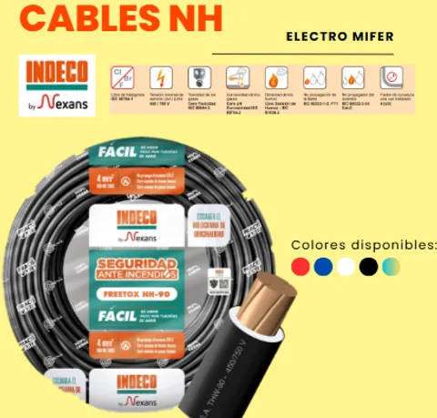 CABLE NH-90 4 MM2 INDECO