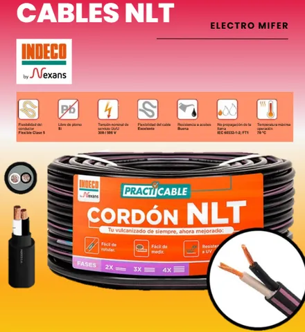 CABLE NLT 2X18 AWG INDECO