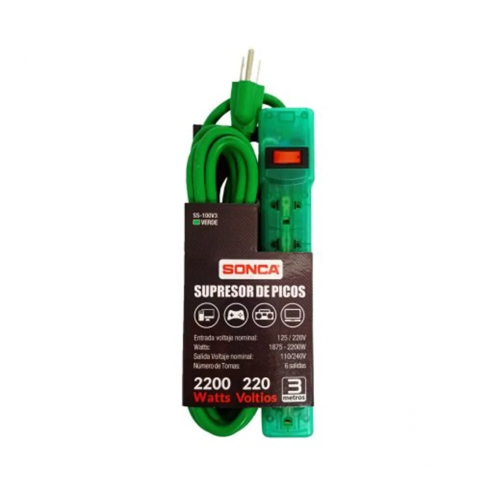 SUPRESOR DE PICO VERDE SONCA