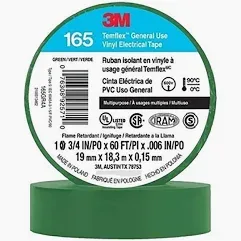 CINTA AISLANTE 3M 165 VERDE
