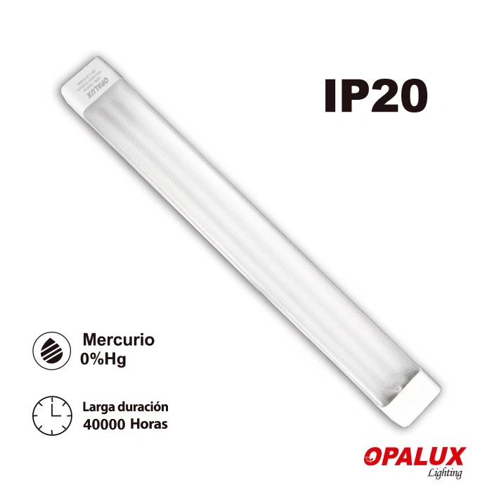 PANTALLA PAVONADO 36W OPALUX BLANCO 0.60M