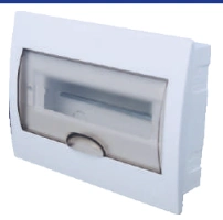 CAJA EMPOTRABLE 12 POLOS PVC STAR