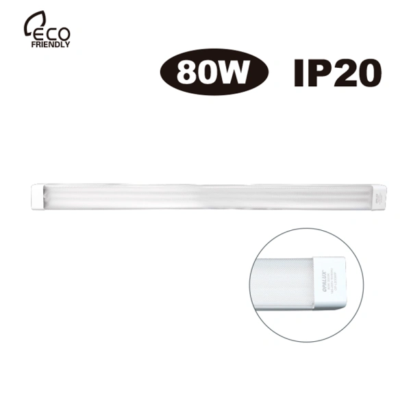 PANTALLA PRISMATICA 80W OPALUX CALIDO 1.20M