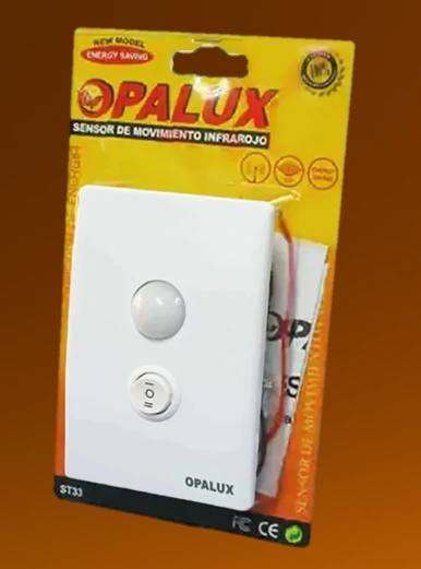 SENSOR DE MOVIMIENTO T/INTERRUPTOR OPALUX