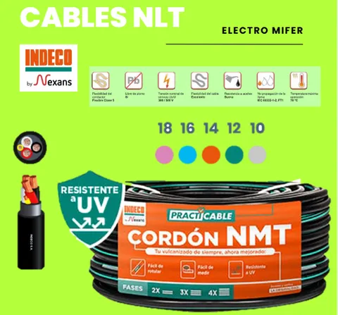 CABLE NMT 4X12 AWG INDECO