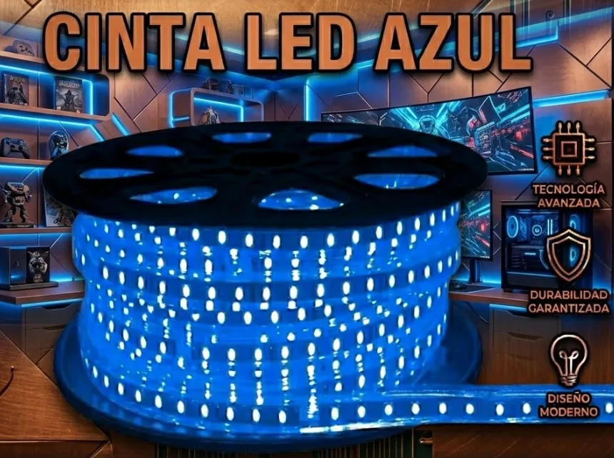 CINTA LED IP65 1300LM AZUL OPALUX