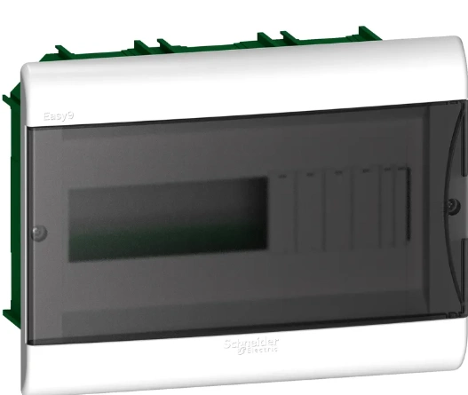 CAJA EMPOTRABLE 12 POLOS PVC SCHNEIDER
