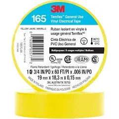 CINTA AISLANTE 3M 165 AMARILLO