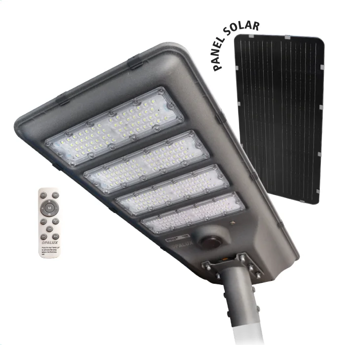 LUMINARIA P/PASTORAL SOLAR LED 600W OPALUX