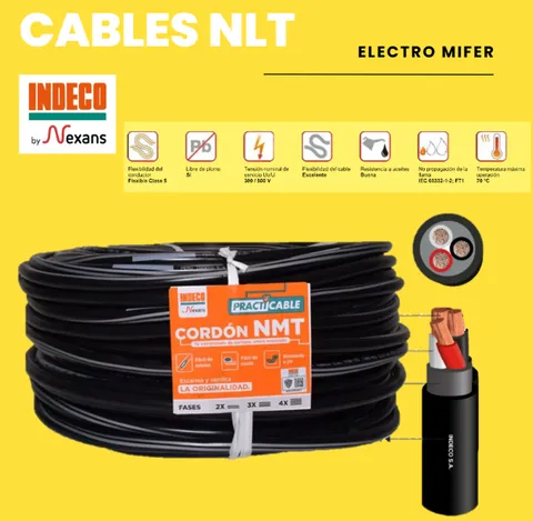 CABLE NMT 3X10 AWG INDECO