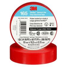 CINTA AISLANTE 3M 165 ROJO